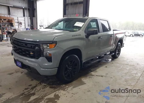 2024 Chevrolet Silverado 1500 4Wd Short Bed Custom from USA, damaged, VIN 1GCPDBEK4RZ133765